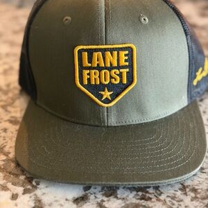 Lane Frost Green and Yellow Cap